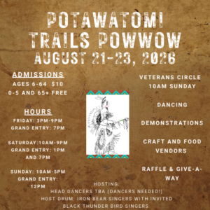 Potawatomi Trails Traditional Social Pow Wow 2026